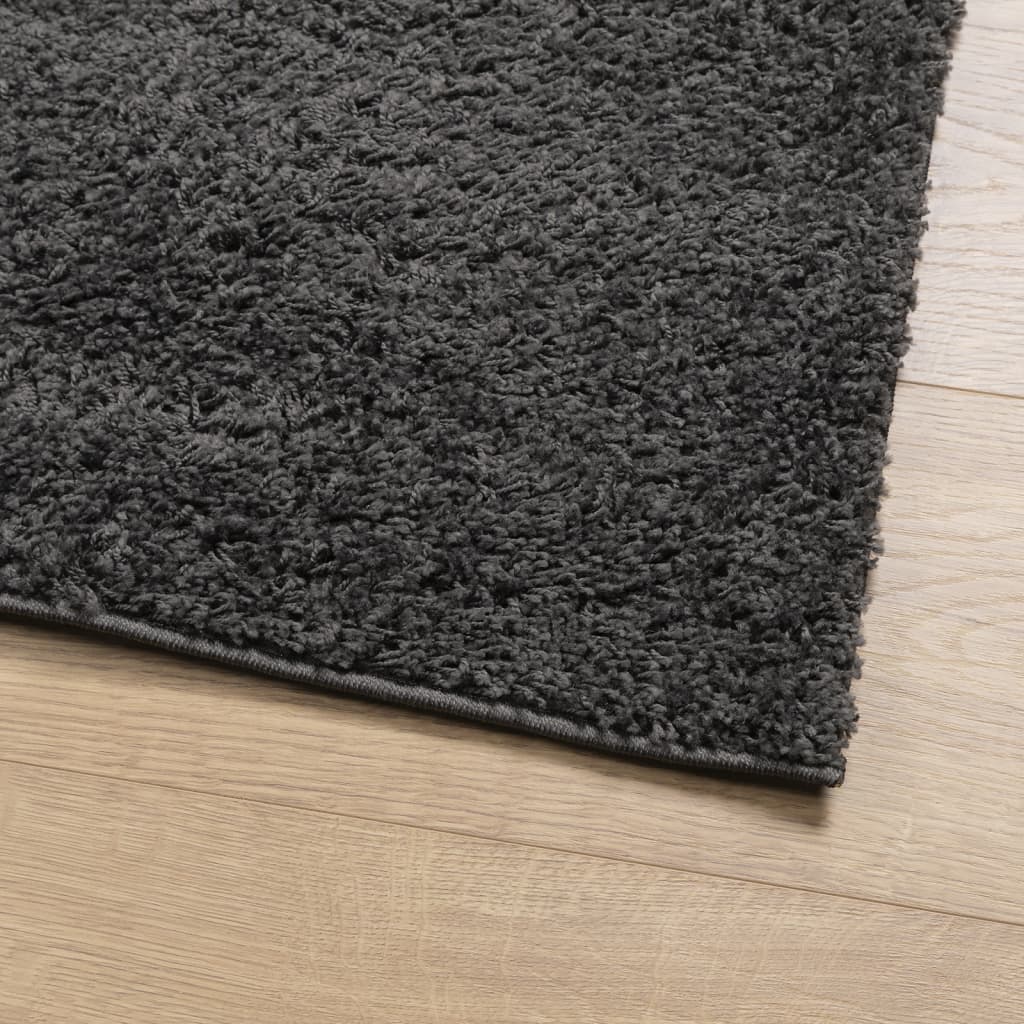 vidaXL Covor pufos "PAMPLONA" fire înalte antracit modern 240x340 cm vidaXL Covor pufos "PAMPLONA" fire înalte antracit modern 240x340 cm