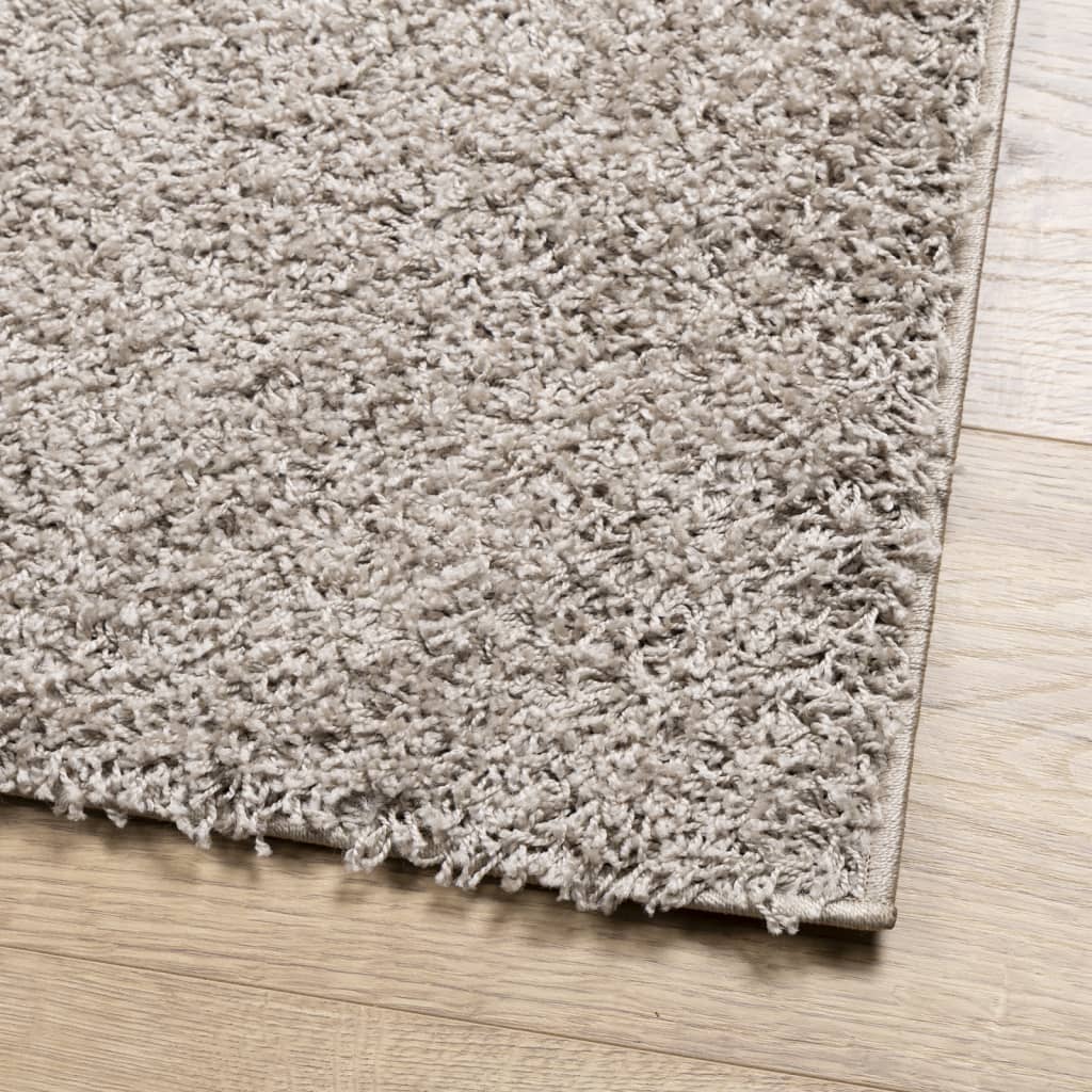 vidaXL Covor pufos "PAMPLONA" cu fire înalte, bej modern, 200x280 cm
