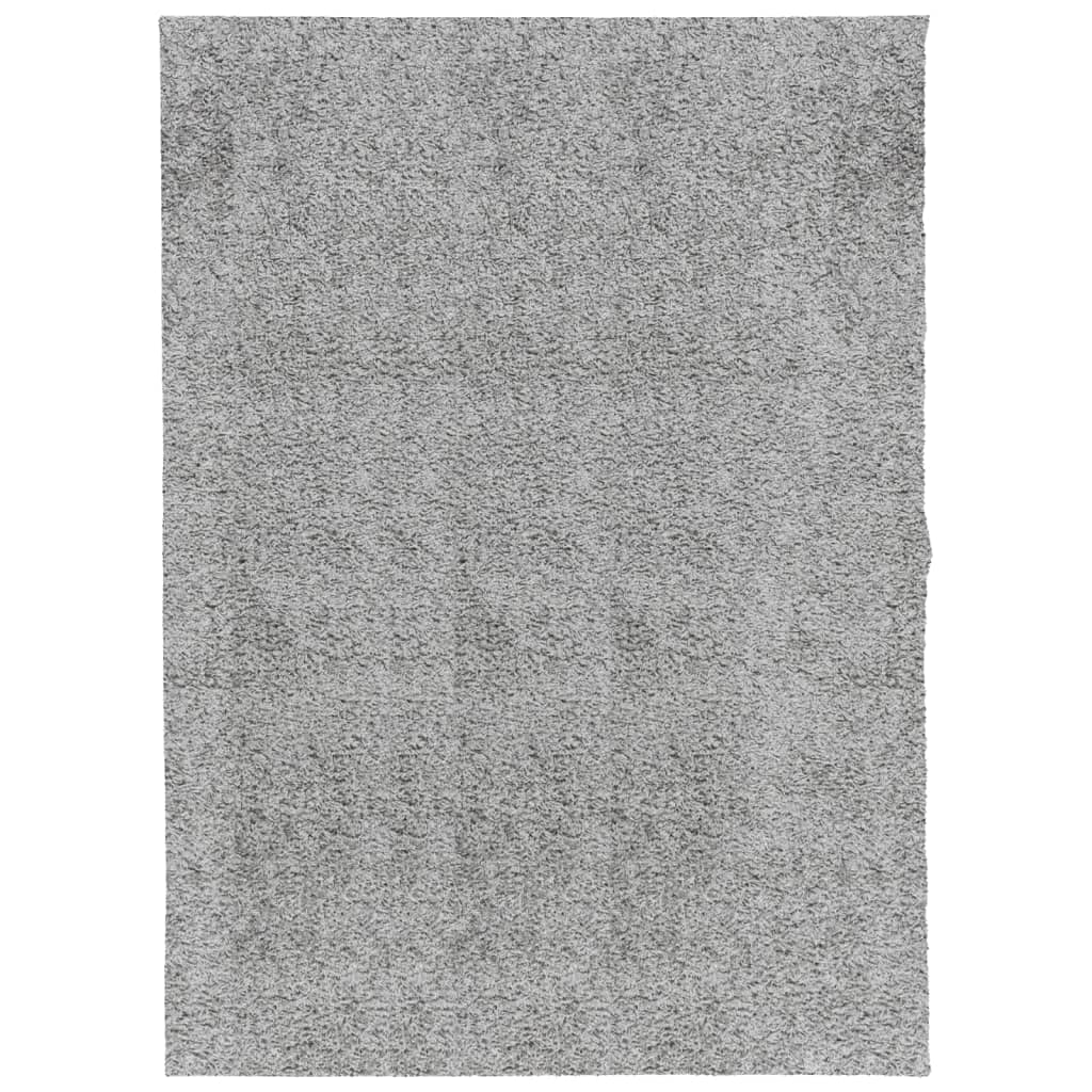 vidaXL Covor pufos "PAMPLONA" cu fire înalte, gri modern, 140x200 cm vidaXL Covor pufos "PAMPLONA" cu fire înalte, gri modern, 140x200 cm