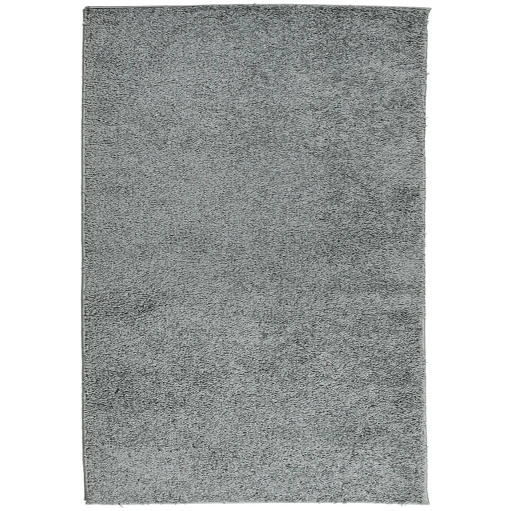 vidaXL Covor pufos "PAMPLONA" cu fire înalte, verde modern, 120x170 cm