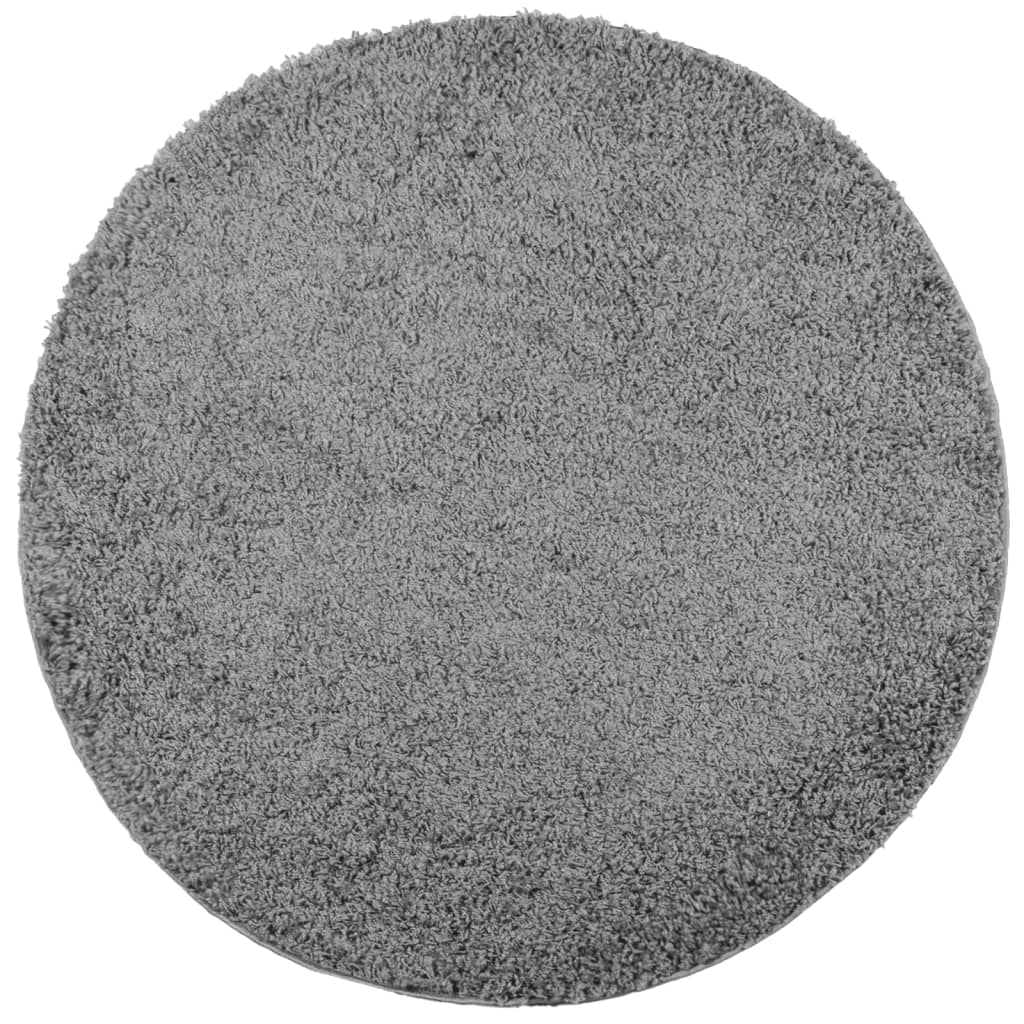 vidaXL Covor pufos "PAMPLONA" cu fire înalte, verde modern, Ø 100 cm vidaXL Covor pufos "PAMPLONA" cu fire înalte, verde modern, Ø 100 cm