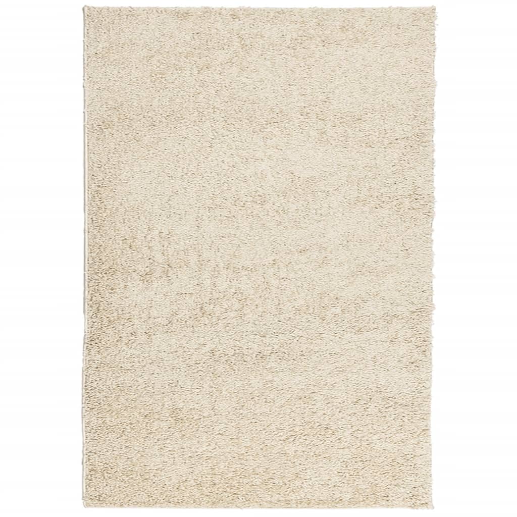 vidaXL Covor pufos "PAMPLONA" cu fire înalte, auriu modern, 240x340 cm
