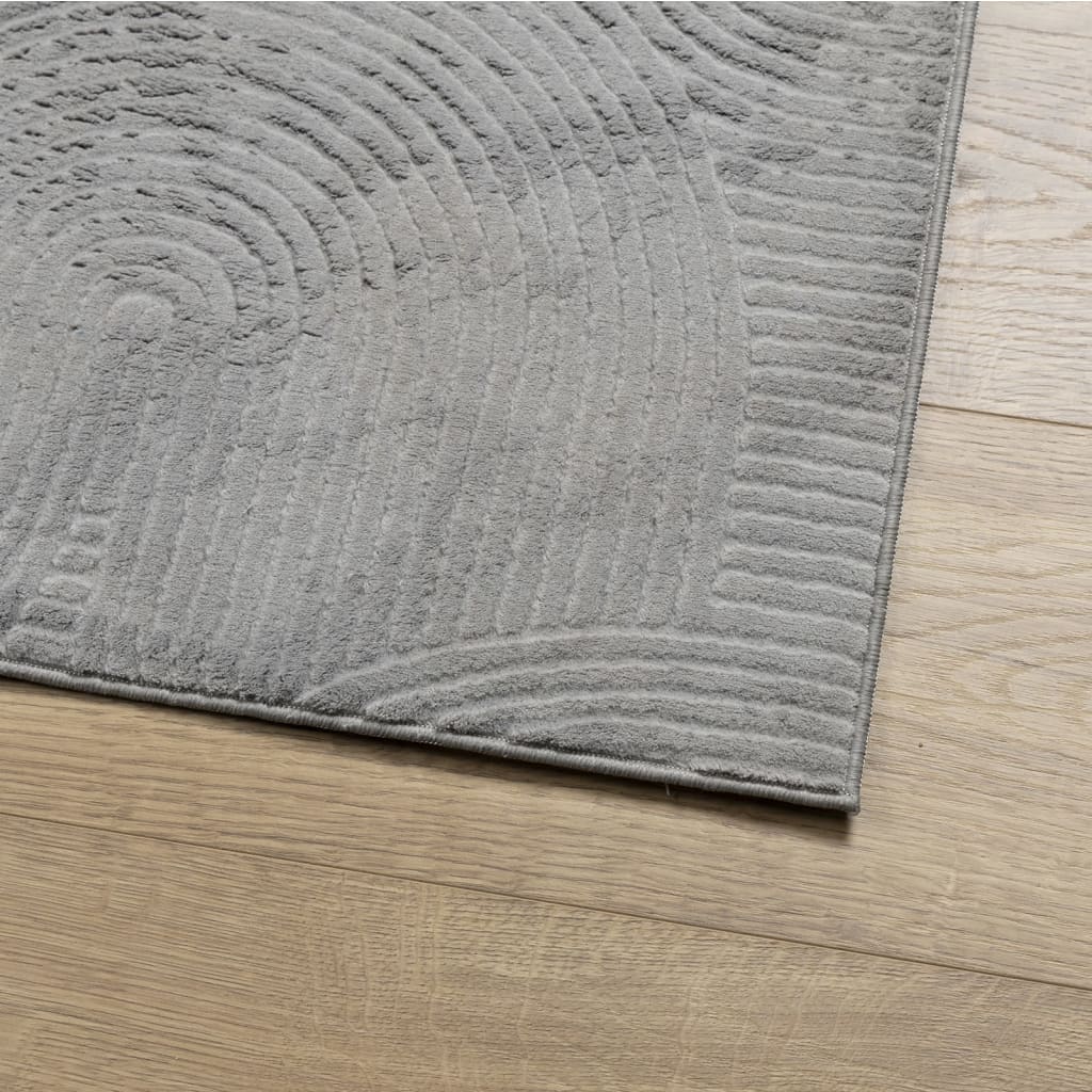 vidaXL Covor "IZA" aspect scandinav, cu fire scurte, gri, 200x280 cm vidaXL Covor "IZA" aspect scandinav, cu fire scurte, gri, 200x280 cm