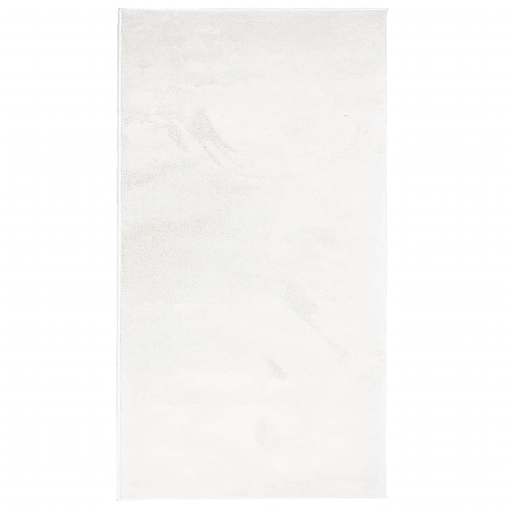 vidaXL Covor „OVIEDO”, fire scurte, crem, 60x110 cm vidaXL Covor „OVIEDO”, fire scurte, crem, 60x110 cm