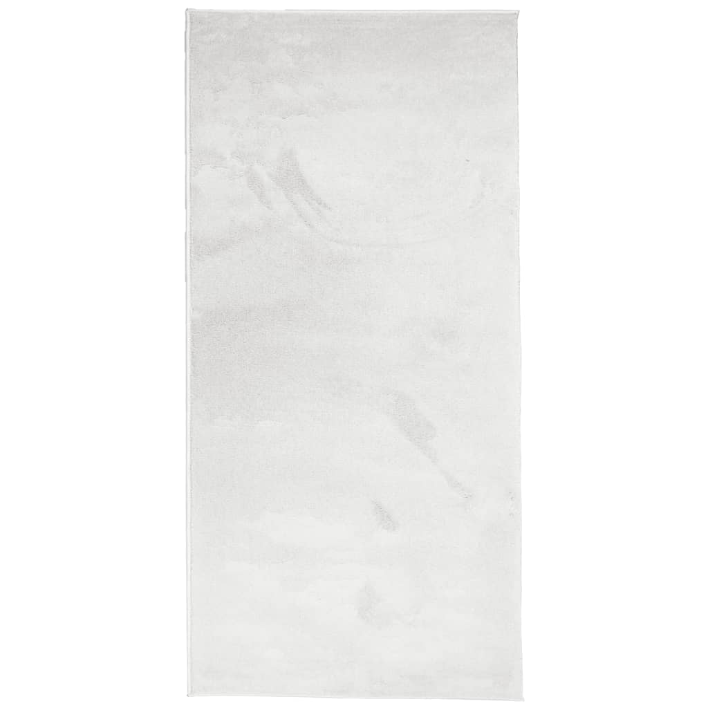 vidaXL Covor „OVIEDO”, fire scurte, gri, 100x200 cm vidaXL Covor „OVIEDO”, fire scurte, gri, 100x200 cm