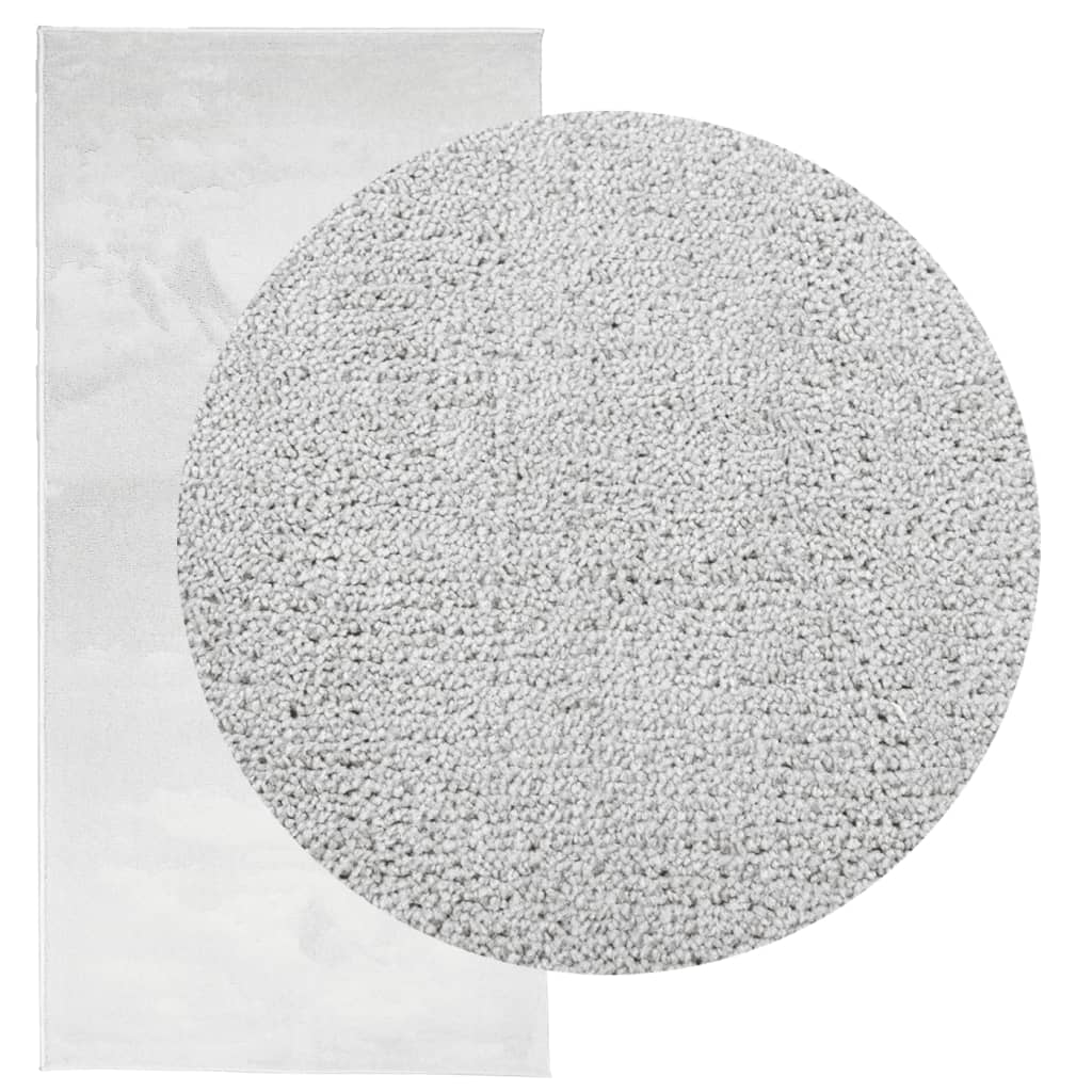 vidaXL Covor „OVIEDO”, fire scurte, gri, 100x200 cm vidaXL Covor „OVIEDO”, fire scurte, gri, 100x200 cm
