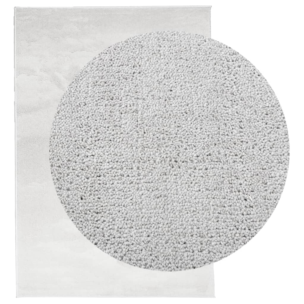 vidaXL Covor „OVIEDO”, fire scurte, gri, 160x230 cm vidaXL Covor „OVIEDO”, fire scurte, gri, 160x230 cm