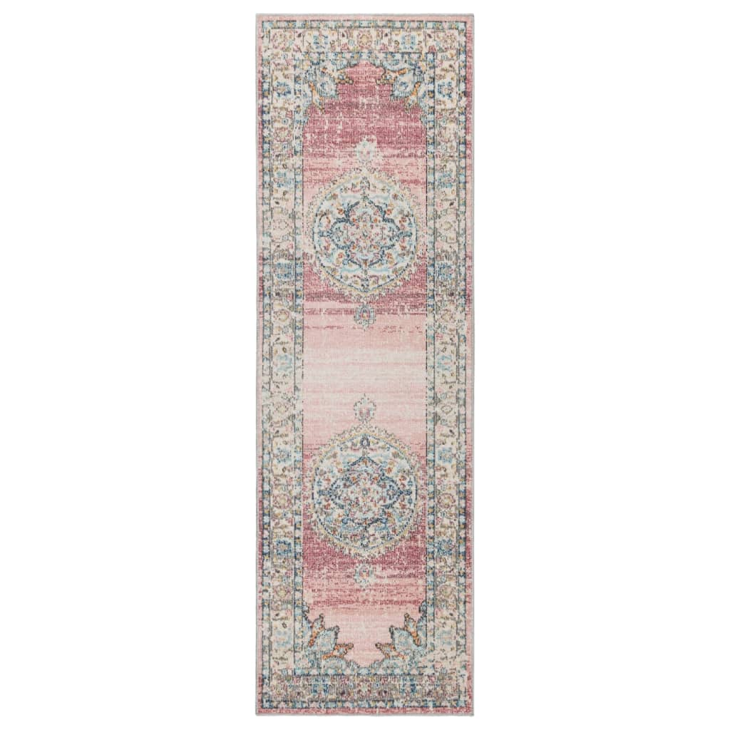 vidaXL Covor ARBIZU, interior/exterior, design vintage, 80x250 cm vidaXL Covor ARBIZU, interior/exterior, design vintage, 80x250 cm