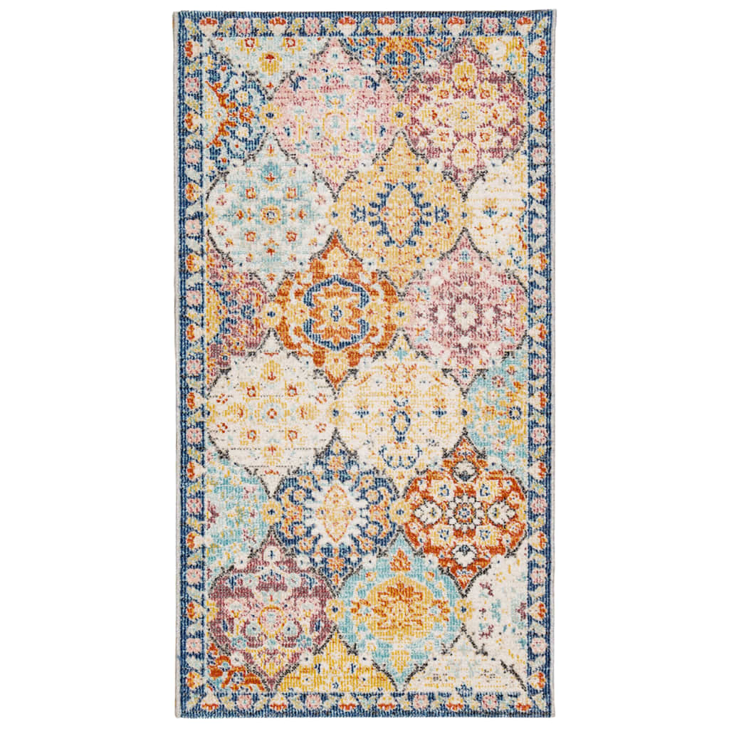 vidaXL Covor ARBIZU, interior/exterior, design vintage, 80x150 cm