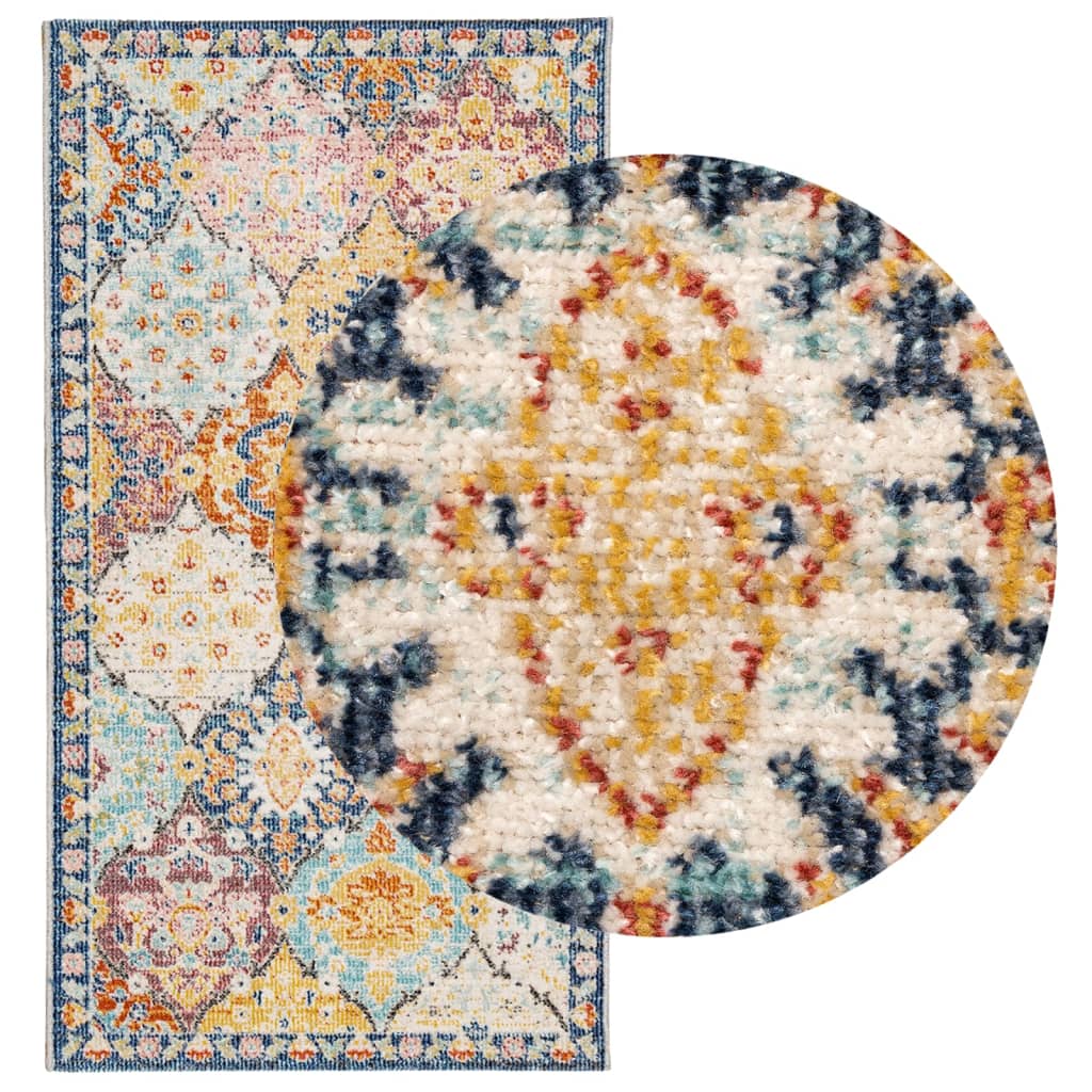 vidaXL Covor ARBIZU, interior/exterior, design vintage, 80x150 cm