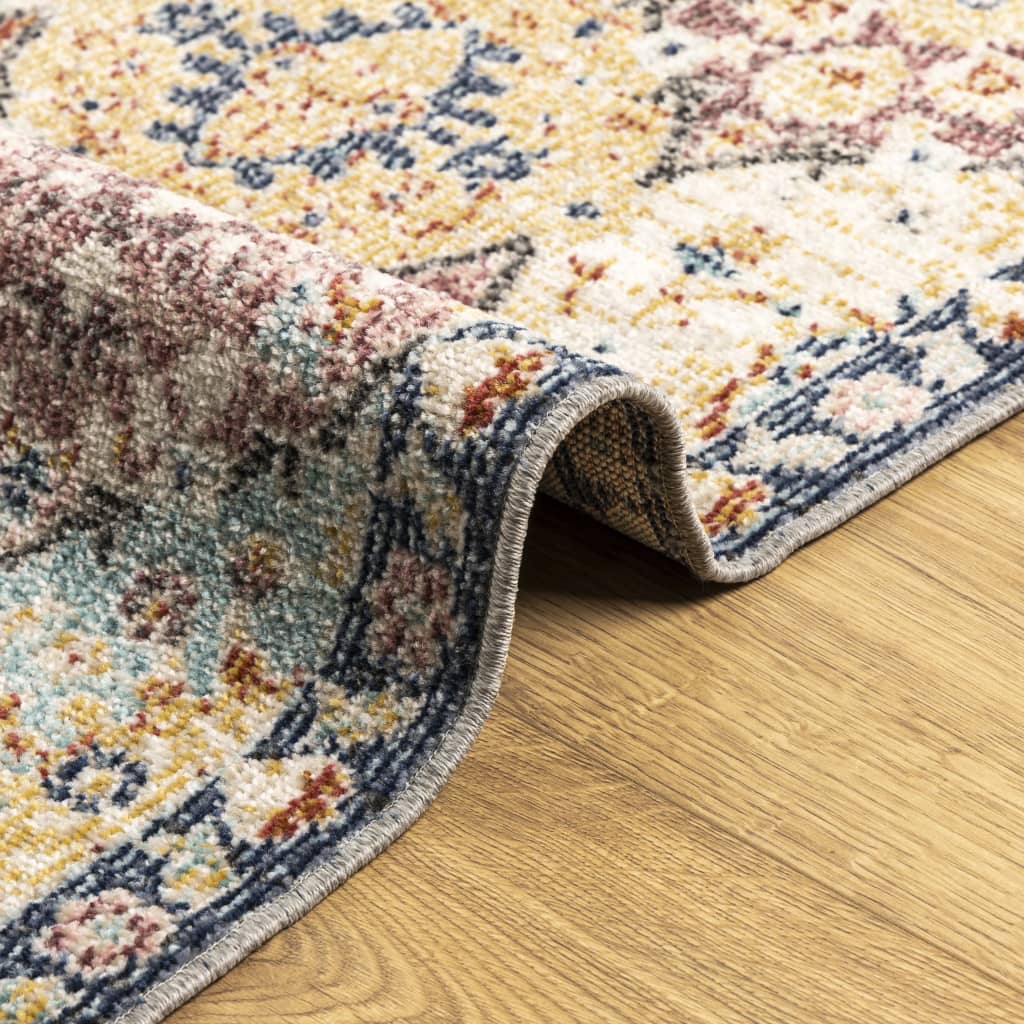 vidaXL Covor ARBIZU, interior/exterior, design vintage, 80x150 cm