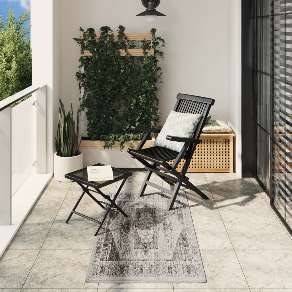 vidaXL Covor ARBIZU, interior/exterior, design vintage, 80x150 cm vidaXL Covor ARBIZU, interior/exterior, design vintage, 80x150 cm