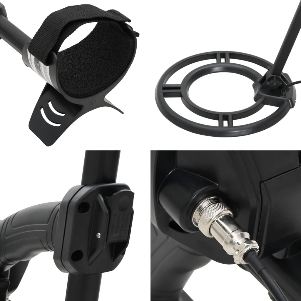 vidaXL Detector metale Auto Tune, 18 cm, adâncime căutare punct precis vidaXL Detector metale Auto Tune, 18 cm, adâncime căutare punct precis