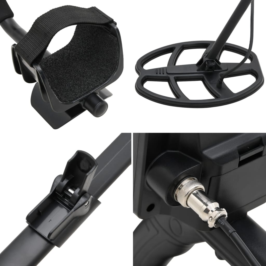 vidaXL Detector de metale, adâncime de căutare 20 cm, ecran LCD vidaXL Detector de metale, adâncime de căutare 20 cm, ecran LCD