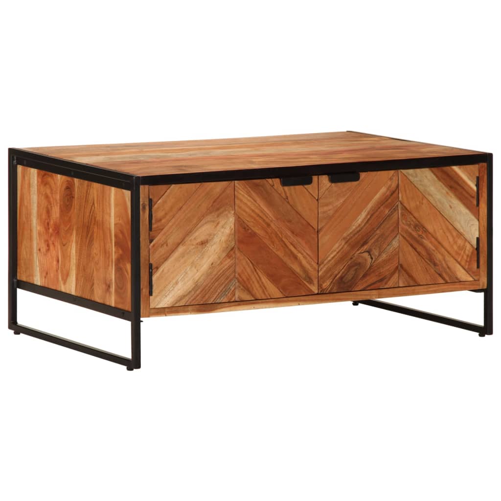 vidaXL Măsuță de cafea, 90x55x40 cm, lemn masiv de acacia vidaXL Măsuță de cafea, 90x55x40 cm, lemn masiv de acacia