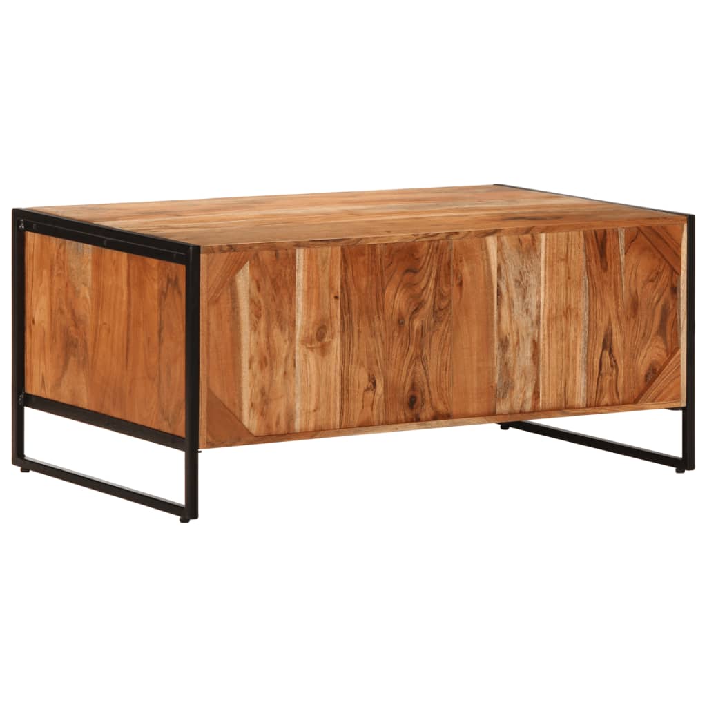 vidaXL Măsuță de cafea, 90x55x40 cm, lemn masiv de acacia vidaXL Măsuță de cafea, 90x55x40 cm, lemn masiv de acacia