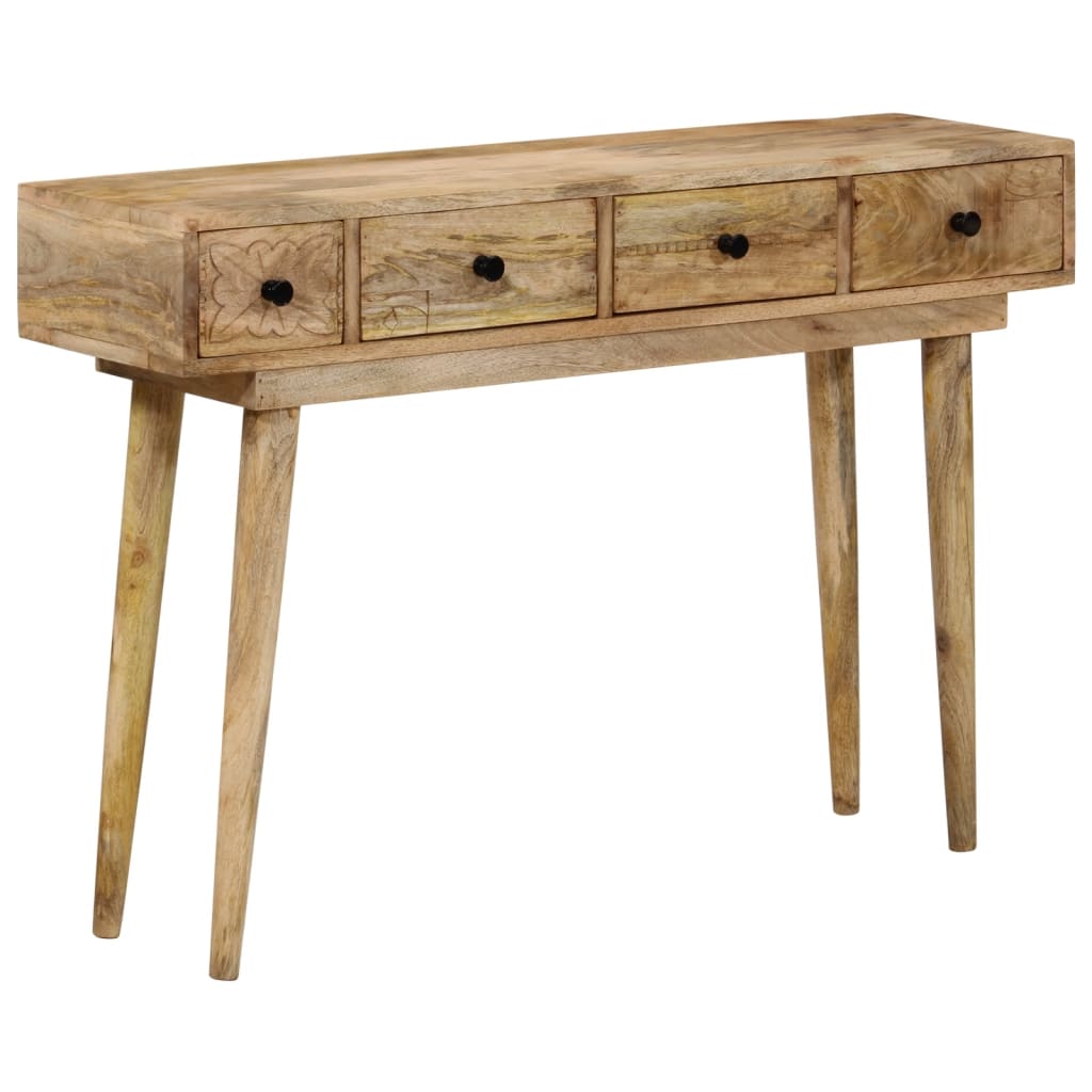 vidaXL Masă consolă, 110x30x75 cm, lemn masiv de mango vidaXL Masă consolă, 110x30x75 cm, lemn masiv de mango