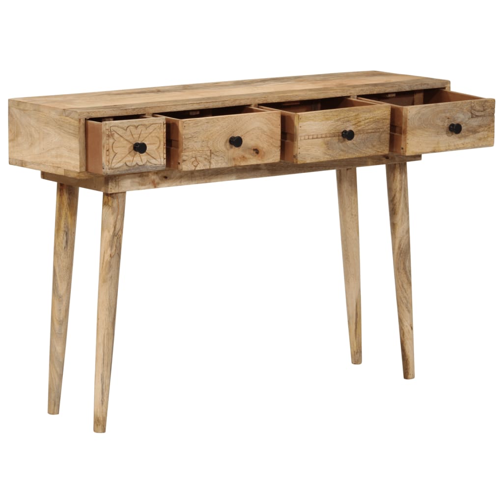 vidaXL Masă consolă, 110x30x75 cm, lemn masiv de mango vidaXL Masă consolă, 110x30x75 cm, lemn masiv de mango