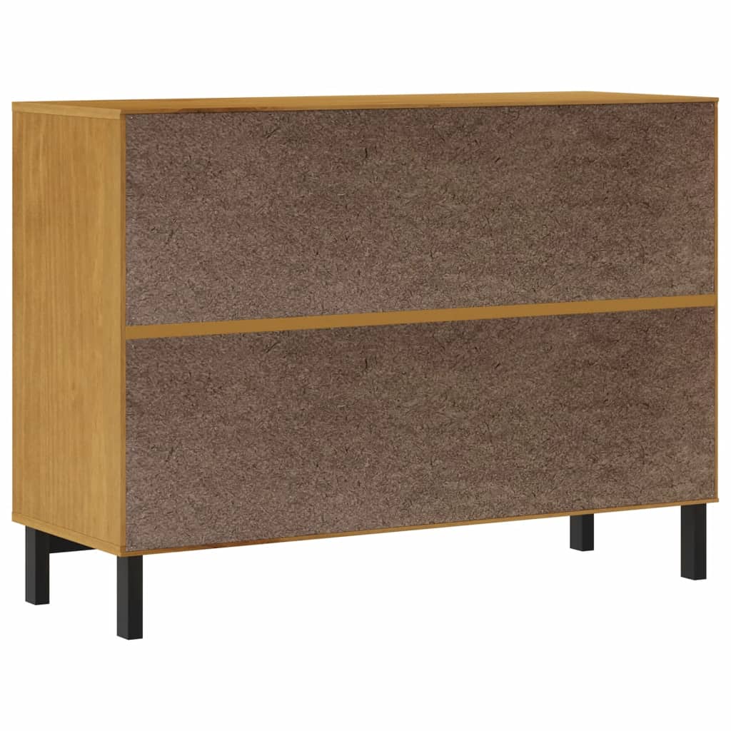 vidaXL Dulap cu sertar „FLAM” 110x40x80 cm, lemn masiv de pin vidaXL Dulap cu sertar „FLAM” 110x40x80 cm, lemn masiv de pin