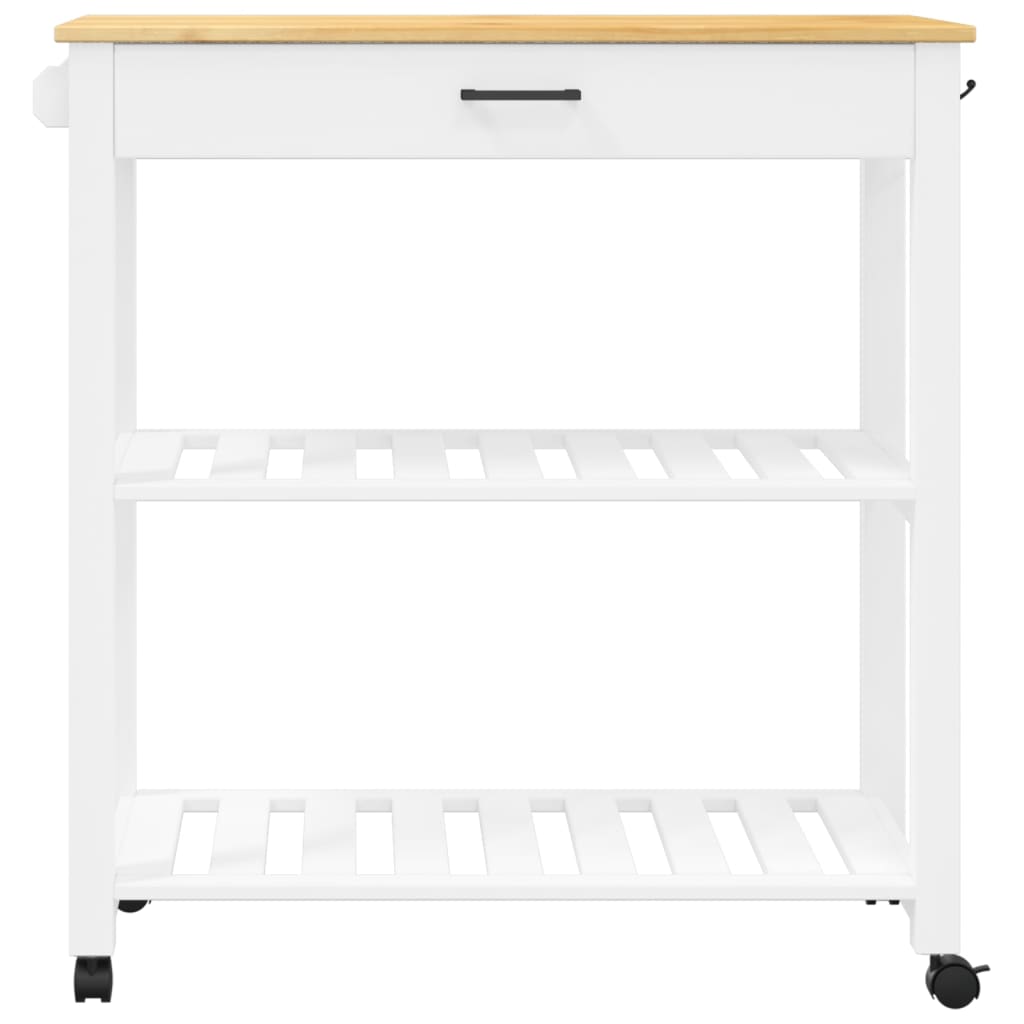 vidaXL Cărucior de bucătărie „MONZA”, 84x40x90 cm, lemn masiv de pin vidaXL Cărucior de bucătărie „MONZA”, 84x40x90 cm, lemn masiv de pin