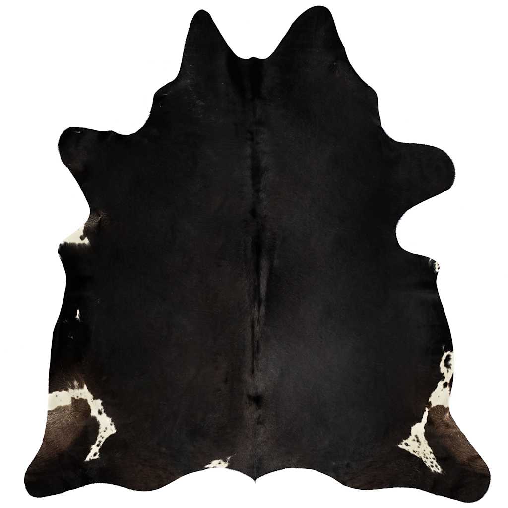 vidaXL Covor, negru, 180x220 cm, piele naturală de vacă vidaXL Covor, negru, 180x220 cm, piele naturală de vacă