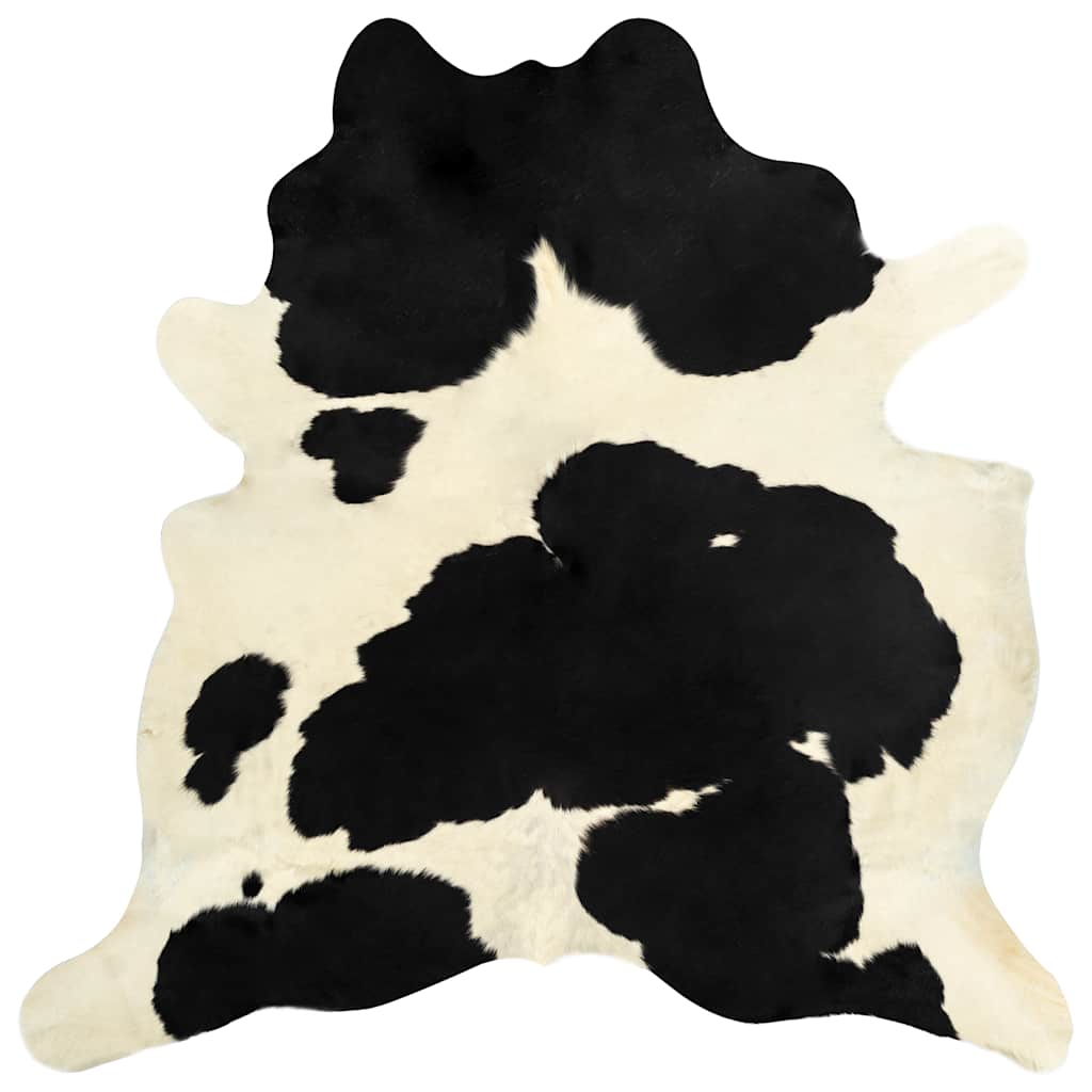 vidaXL Covor, alb și negru, 180x220 cm, piele naturală de vacă vidaXL Covor, alb și negru, 180x220 cm, piele naturală de vacă