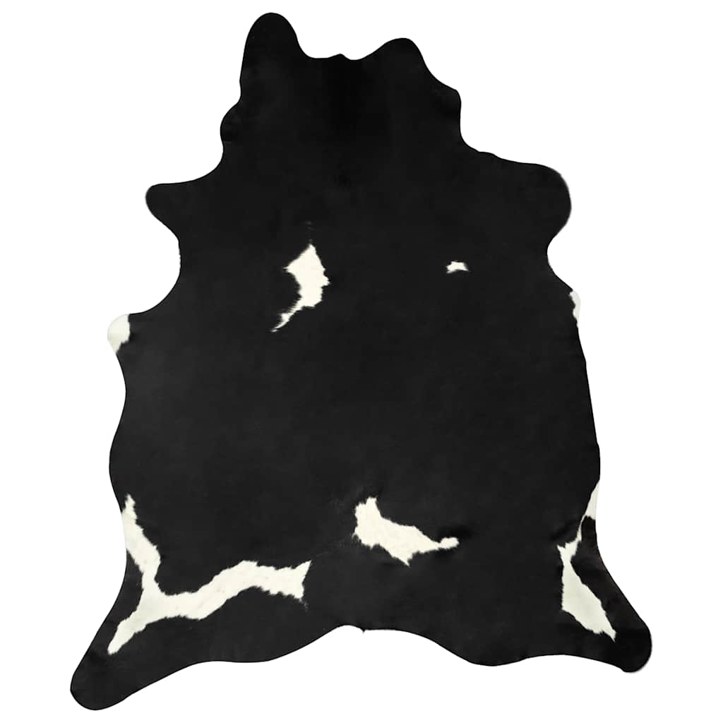 vidaXL Covor, alb și negru, 180x220 cm, piele naturală de vacă vidaXL Covor, alb și negru, 180x220 cm, piele naturală de vacă