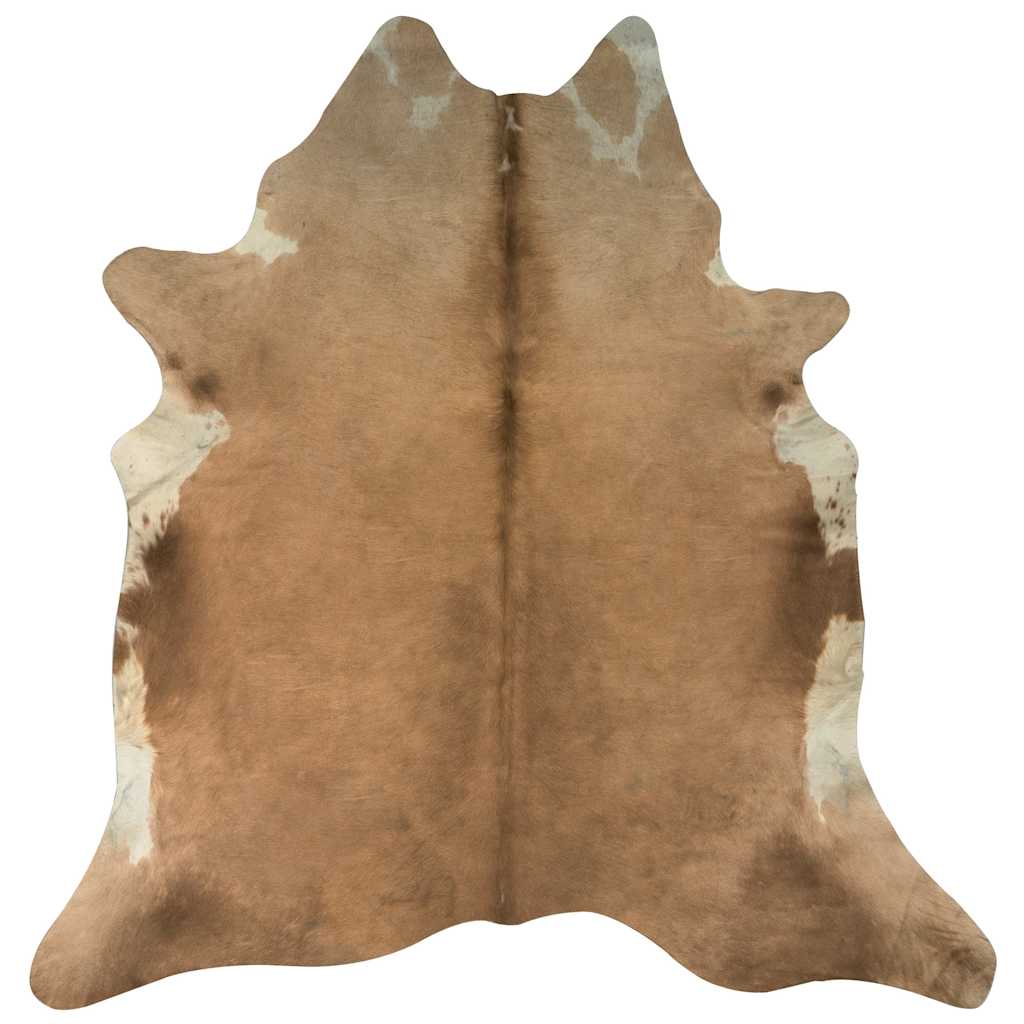 vidaXL Covor, maro și alb, 180x220 cm, piele naturală de vacă vidaXL Covor, maro și alb, 180x220 cm, piele naturală de vacă