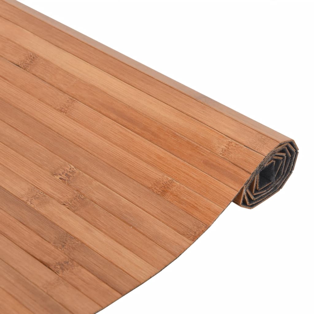 vidaXL Covor dreptunghiular, natural, 60x200 cm, bambus