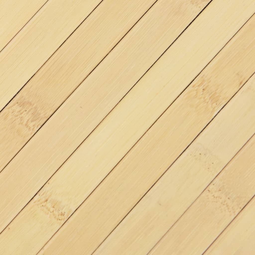 vidaXL Covor dreptunghiular, natural deschis, 60x200 cm, bambus