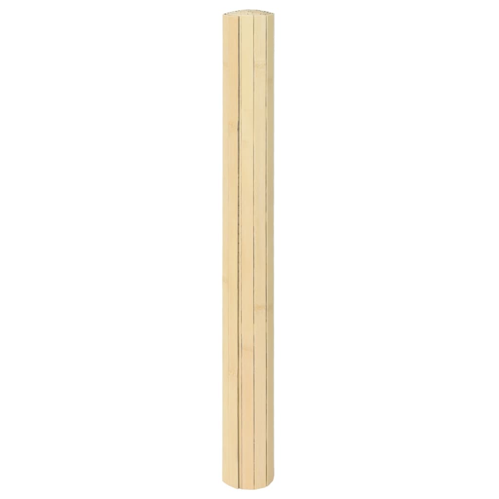 vidaXL Covor dreptunghiular, natural deschis, 60x300 cm, bambus