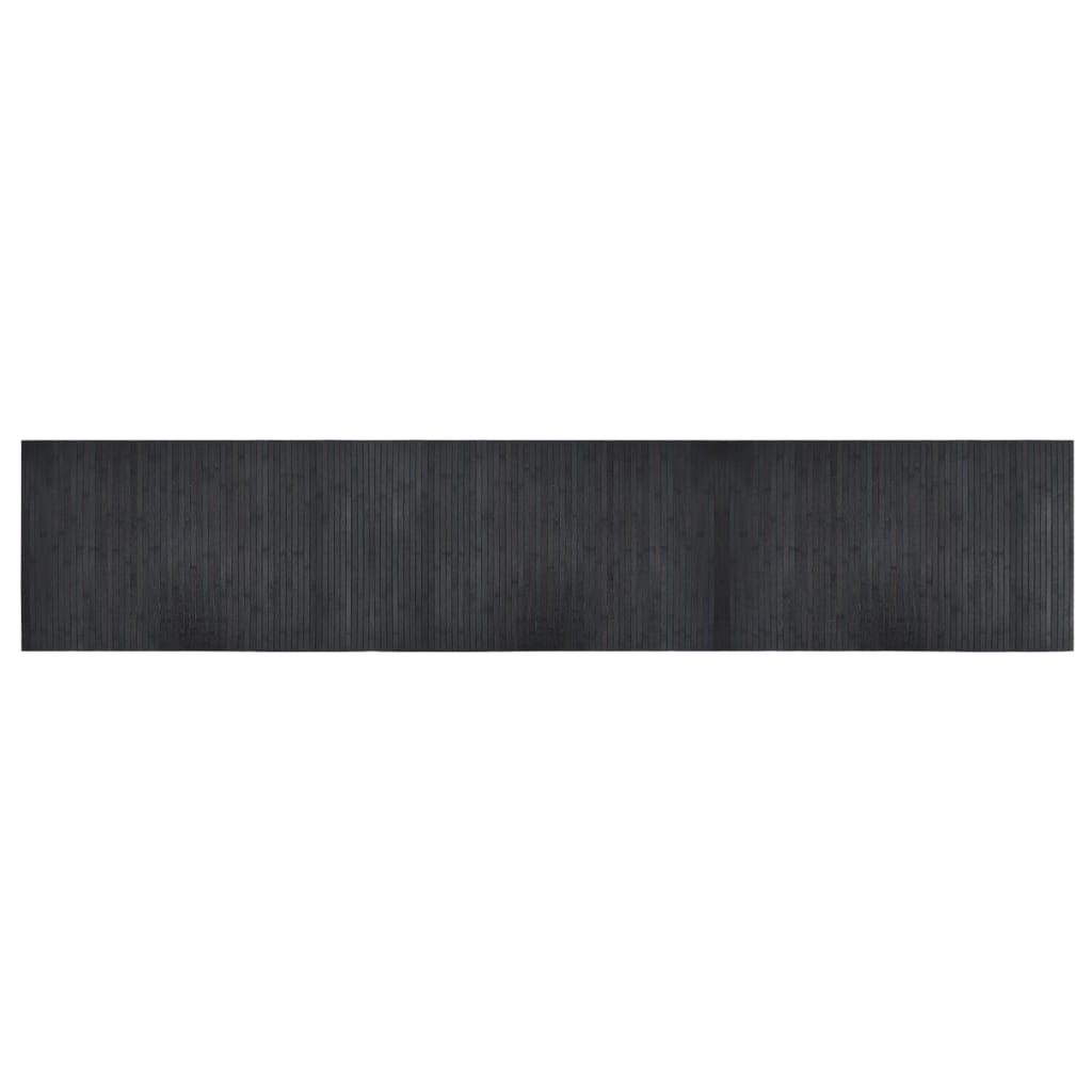 vidaXL Covor dreptunghiular, gri, 60x300 cm, bambus vidaXL Covor dreptunghiular, gri, 60x300 cm, bambus