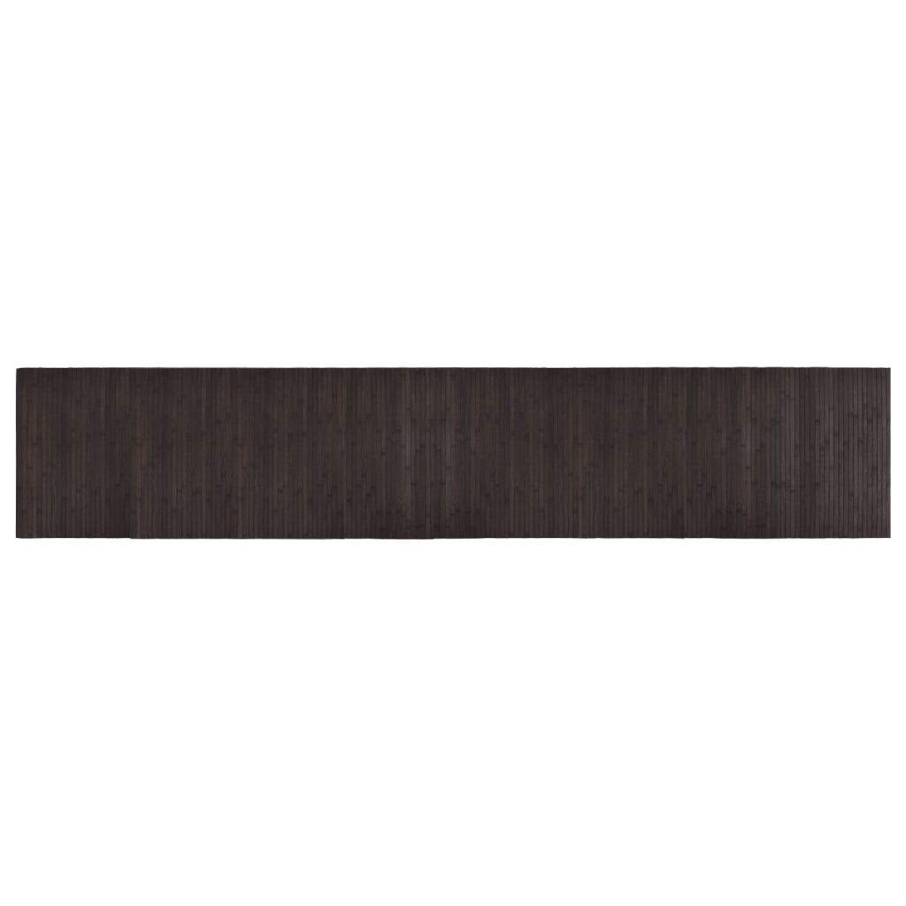vidaXL Covor dreptunghiular, maro închis, 60x300 cm, bambus vidaXL Covor dreptunghiular, maro închis, 60x300 cm, bambus