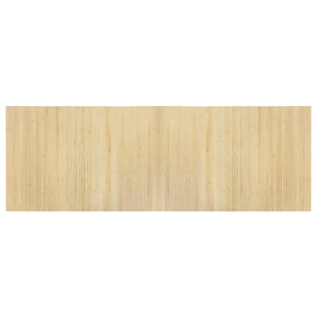 vidaXL Covor dreptunghiular, natural deschis, 70x200 cm, bambus