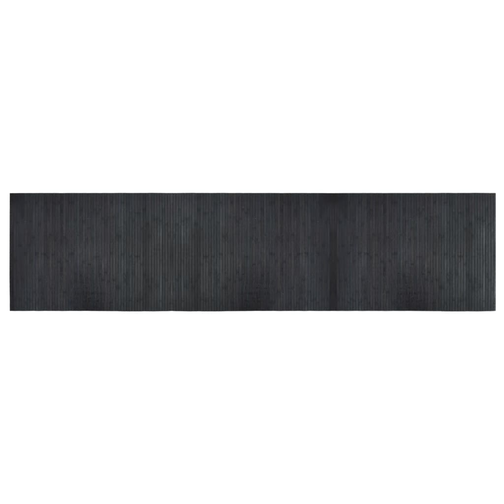vidaXL Covor dreptunghiular, gri, 70x300 cm, bambus vidaXL Covor dreptunghiular, gri, 70x300 cm, bambus