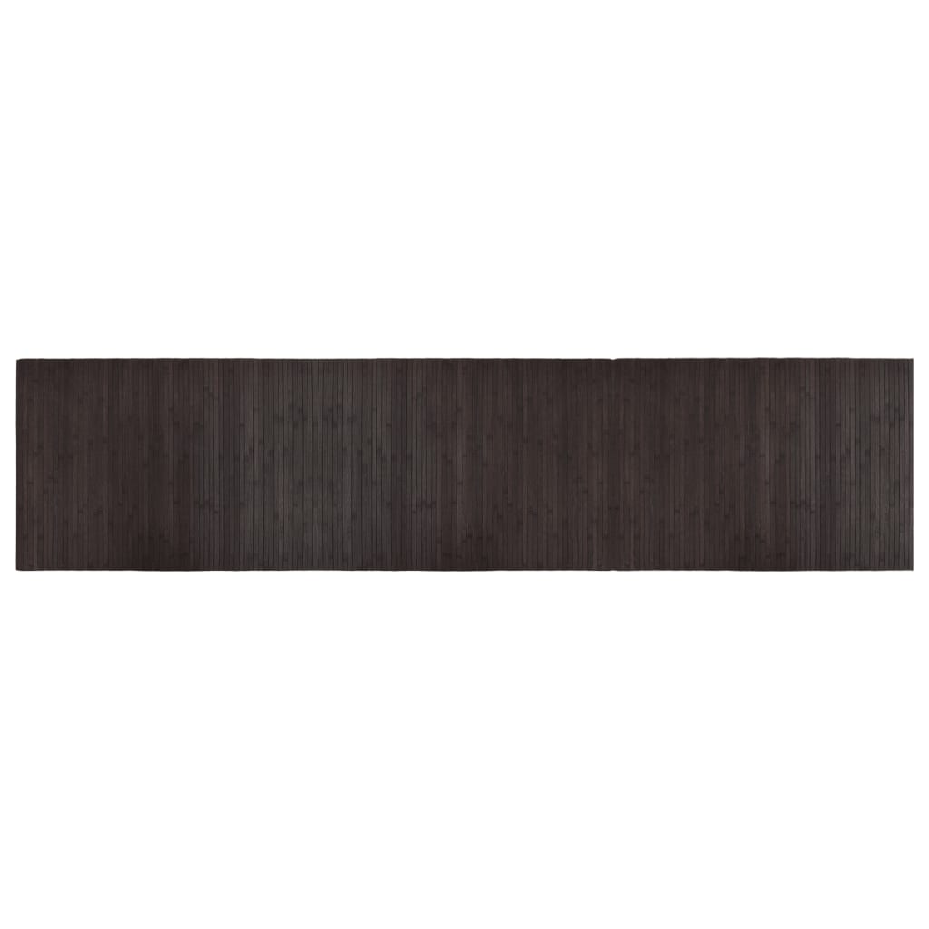 vidaXL Covor dreptunghiular, maro închis, 70x300 cm, bambus vidaXL Covor dreptunghiular, maro închis, 70x300 cm, bambus