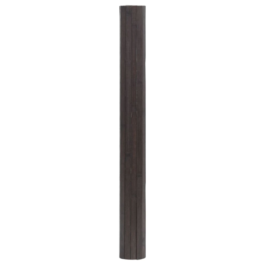 vidaXL Covor dreptunghiular, maro închis, 70x300 cm, bambus vidaXL Covor dreptunghiular, maro închis, 70x300 cm, bambus