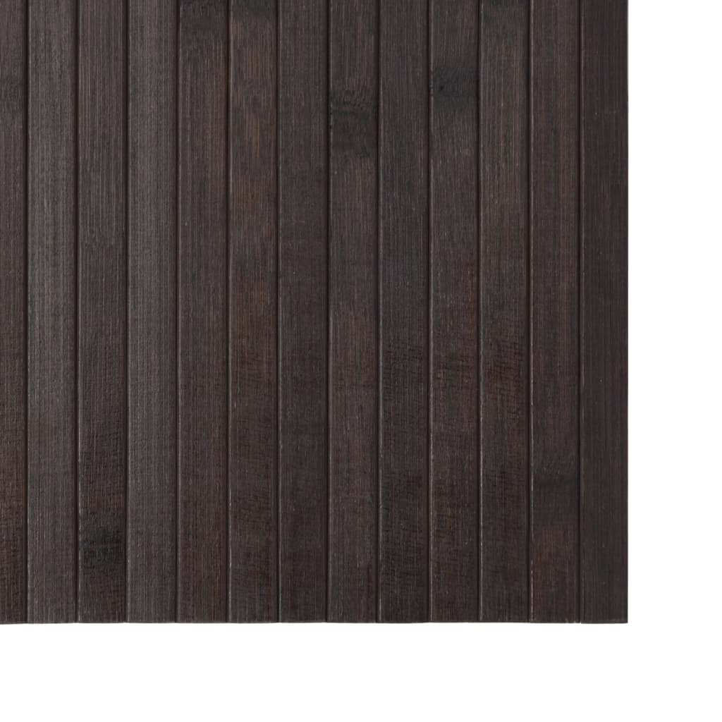 vidaXL Covor dreptunghiular, maro închis, 70x300 cm, bambus vidaXL Covor dreptunghiular, maro închis, 70x300 cm, bambus