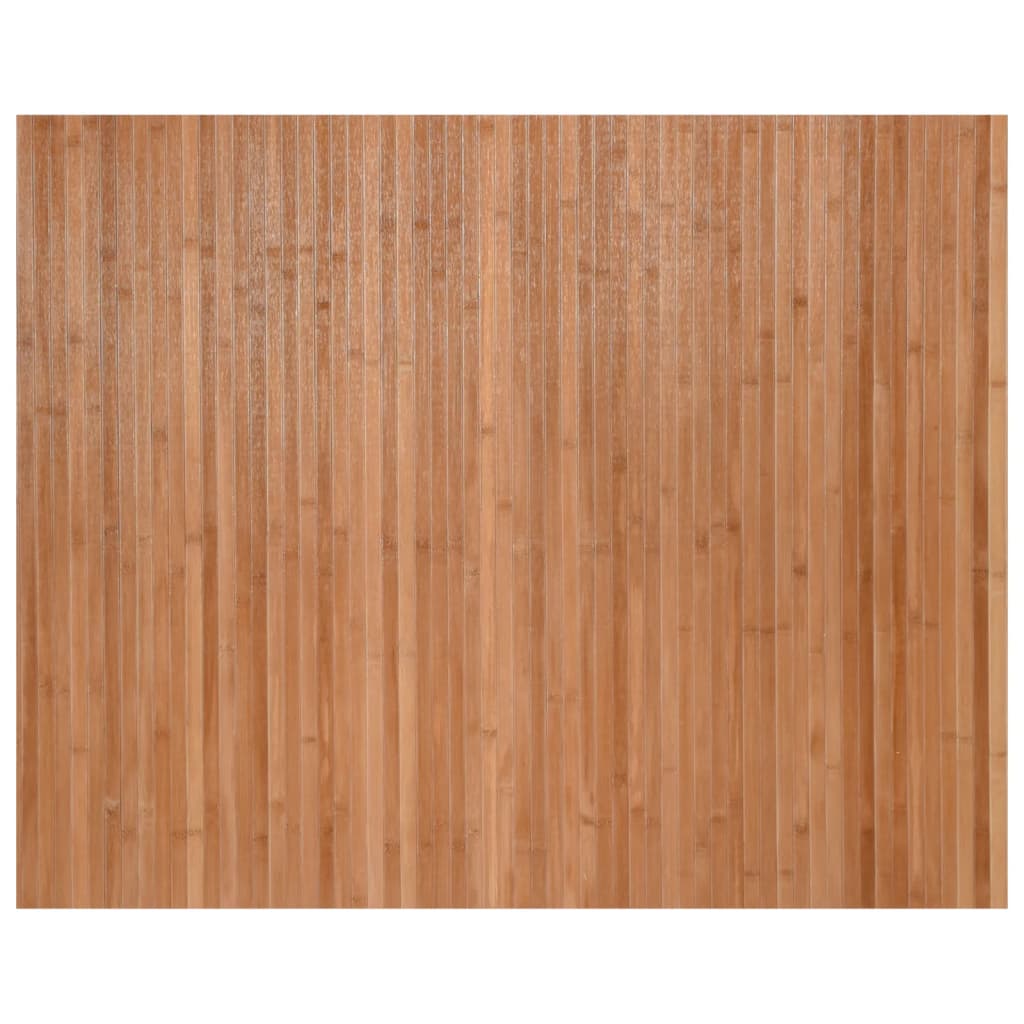 vidaXL Covor dreptunghiular, natural, 80x100 cm, bambus