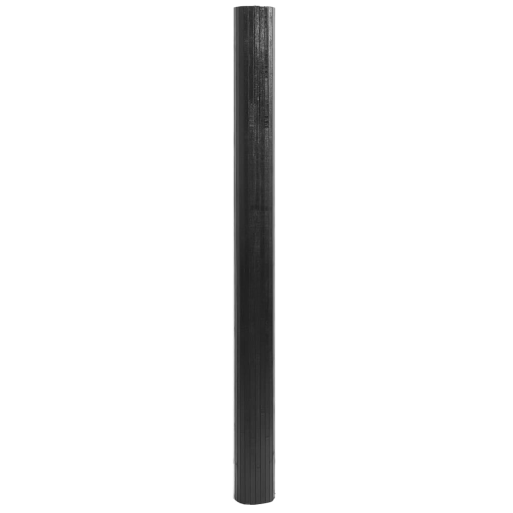vidaXL Covor dreptunghiular, gri, 80x100 cm, bambus vidaXL Covor dreptunghiular, gri, 80x100 cm, bambus