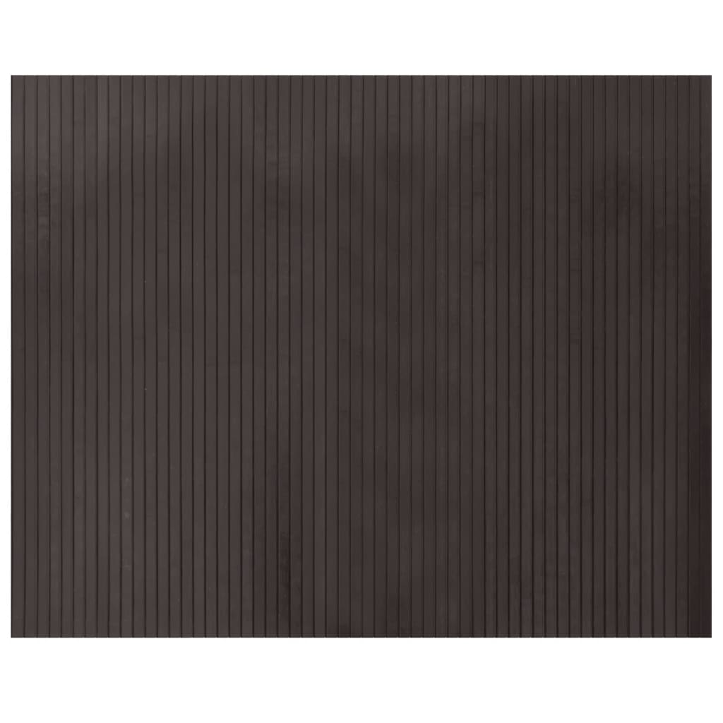 vidaXL Covor dreptunghiular, maro închis, 80x100 cm, bambus vidaXL Covor dreptunghiular, maro închis, 80x100 cm, bambus
