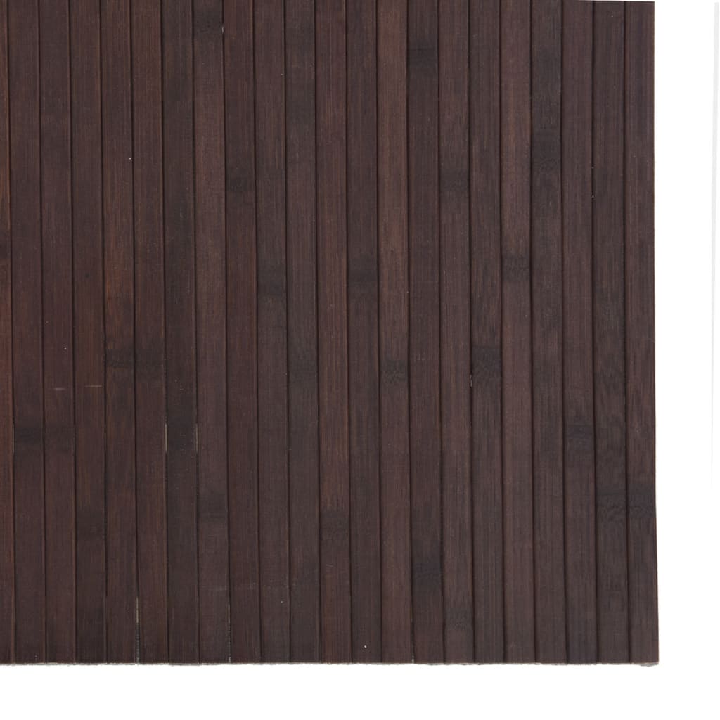 vidaXL Covor dreptunghiular, maro închis, 80x100 cm, bambus vidaXL Covor dreptunghiular, maro închis, 80x100 cm, bambus