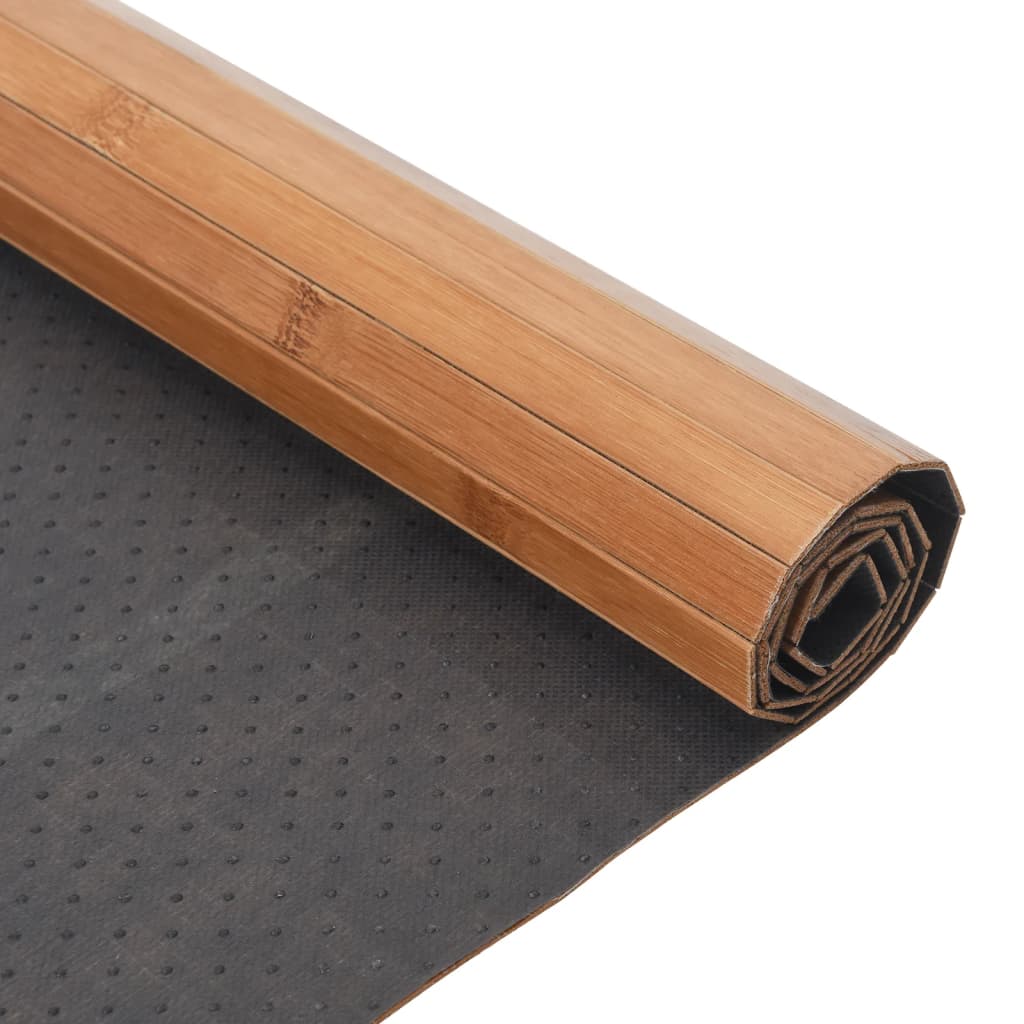 vidaXL Covor dreptunghiular, natural, 80x200 cm, bambus vidaXL Covor dreptunghiular, natural, 80x200 cm, bambus