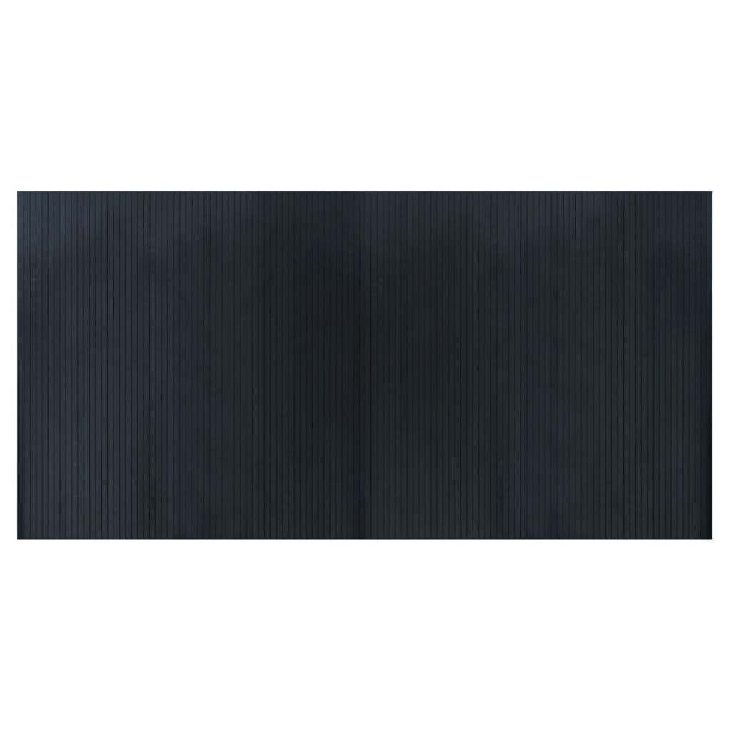 vidaXL Covor dreptunghiular, gri, 100x200 cm, bambus vidaXL Covor dreptunghiular, gri, 100x200 cm, bambus