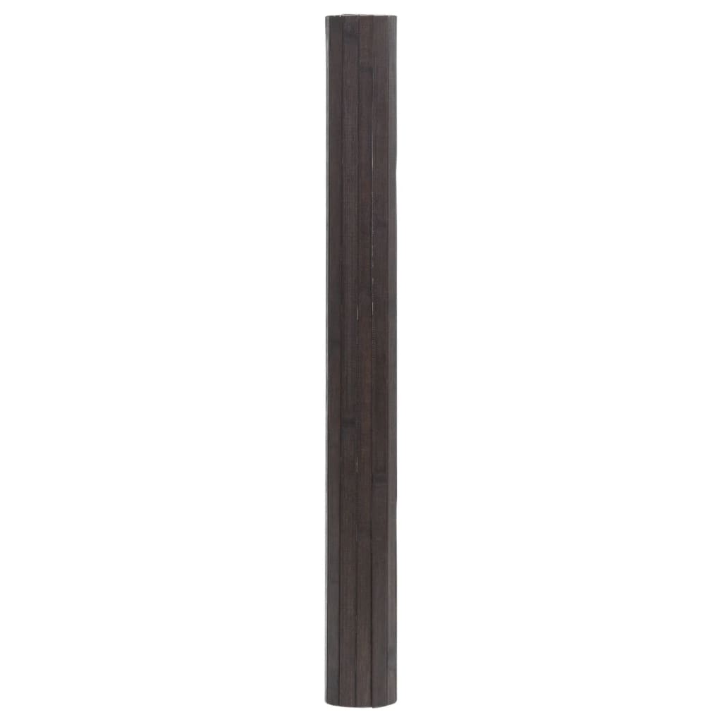 vidaXL Covor dreptunghiular, maro închis, 100x200 cm, bambus vidaXL Covor dreptunghiular, maro închis, 100x200 cm, bambus