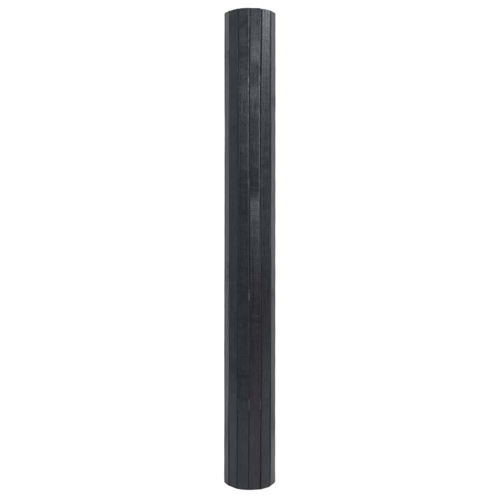 vidaXL Covor dreptunghiular, gri, 100x300 cm, bambus vidaXL Covor dreptunghiular, gri, 100x300 cm, bambus