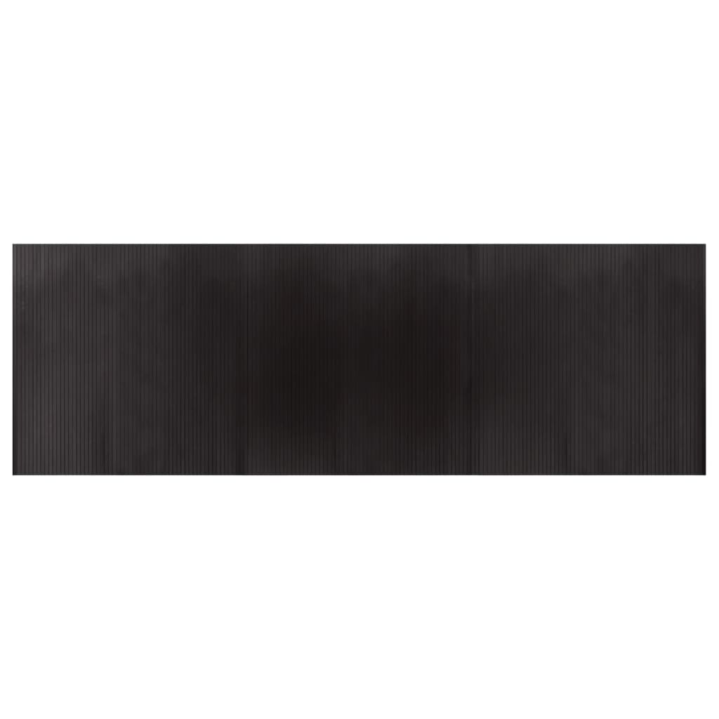 vidaXL Covor dreptunghiular, maro închis, 100x300 cm, bambus vidaXL Covor dreptunghiular, maro închis, 100x300 cm, bambus
