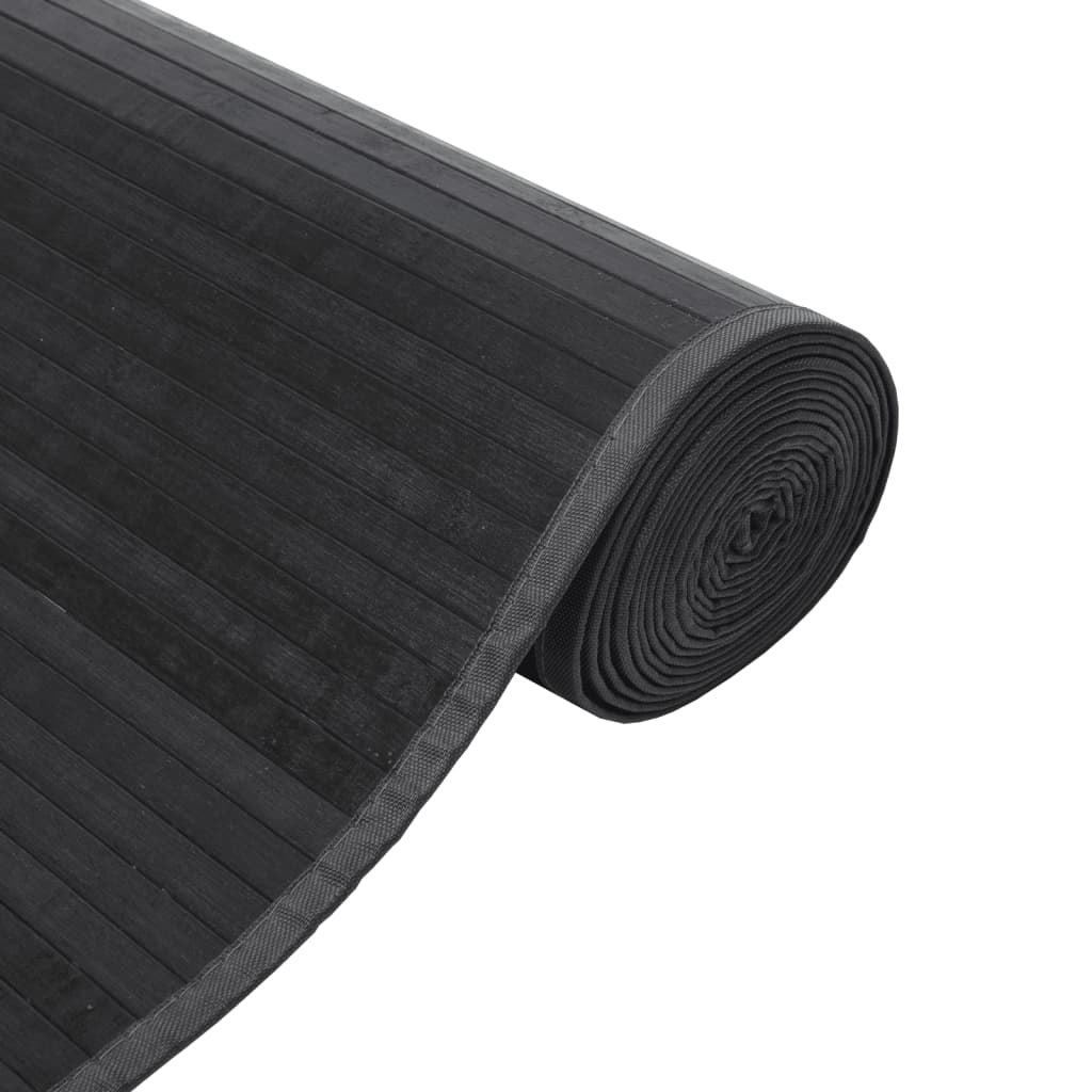 vidaXL Covor dreptunghiular, gri, 60x400 cm, bambus vidaXL Covor dreptunghiular, gri, 60x400 cm, bambus