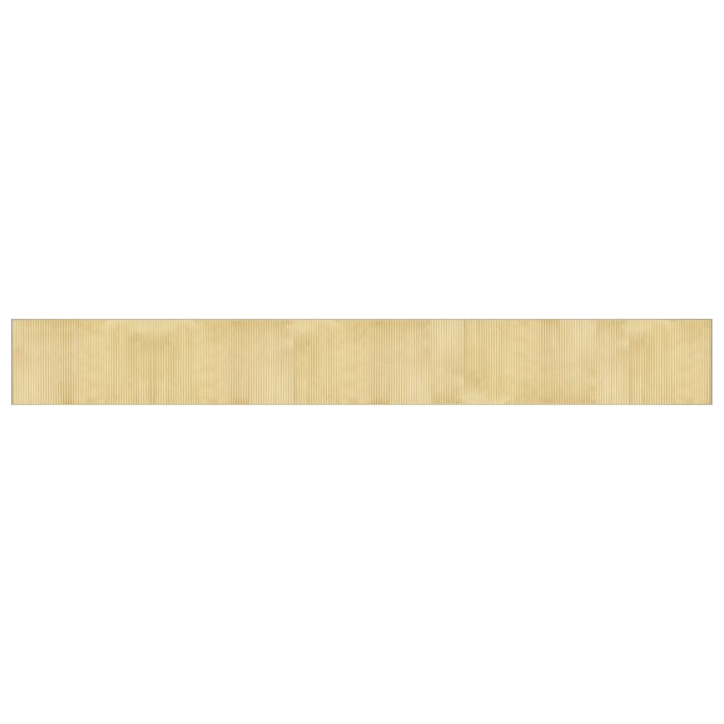 vidaXL Covor dreptunghiular, natural deschis, 60x500 cm, bambus