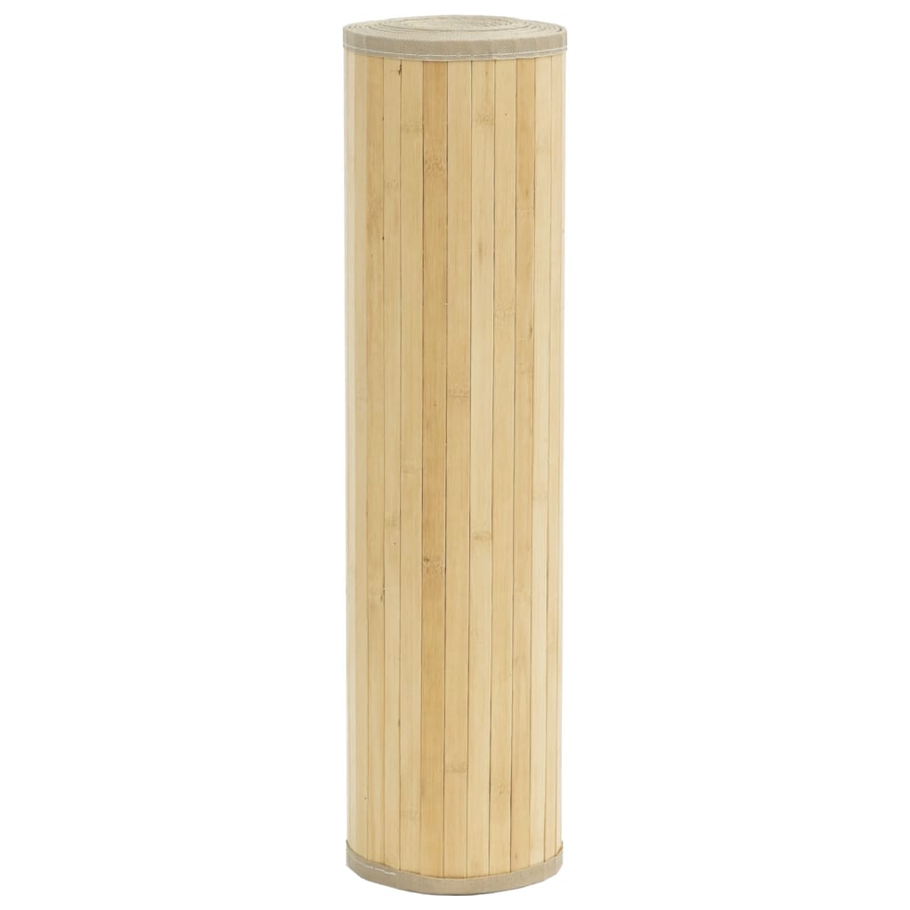 vidaXL Covor dreptunghiular, natural deschis, 60x500 cm, bambus